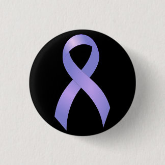 Stomach Cancer Periwinkle Ribbon Button