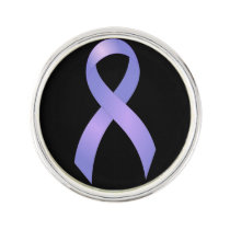 Stomach Cancer Periwinkle Ribbon Pin