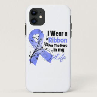 Stomach Cancer Ribbon Hero in My Life iPhone 11 Case