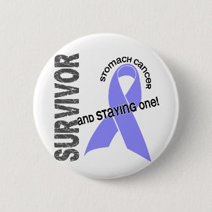Stomach Cancer Survivor Button