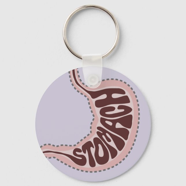 Stomach Keychain (Front)