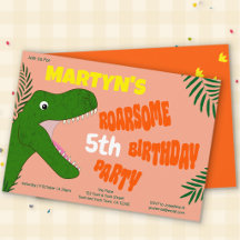 Stomp Chomp Roarsome Dinosaur Birthday