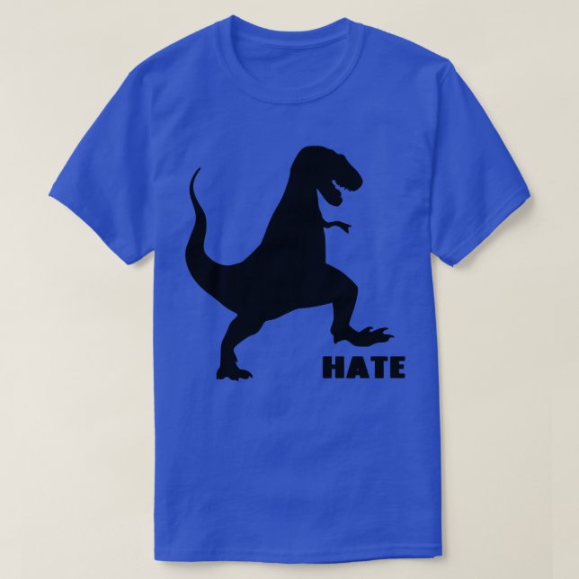 Stomp Hate Dinosaur T-Shirt (Design Front)
