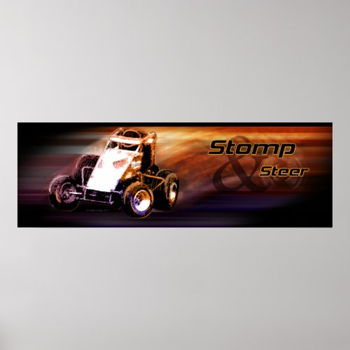 Stomp  Steer poster
