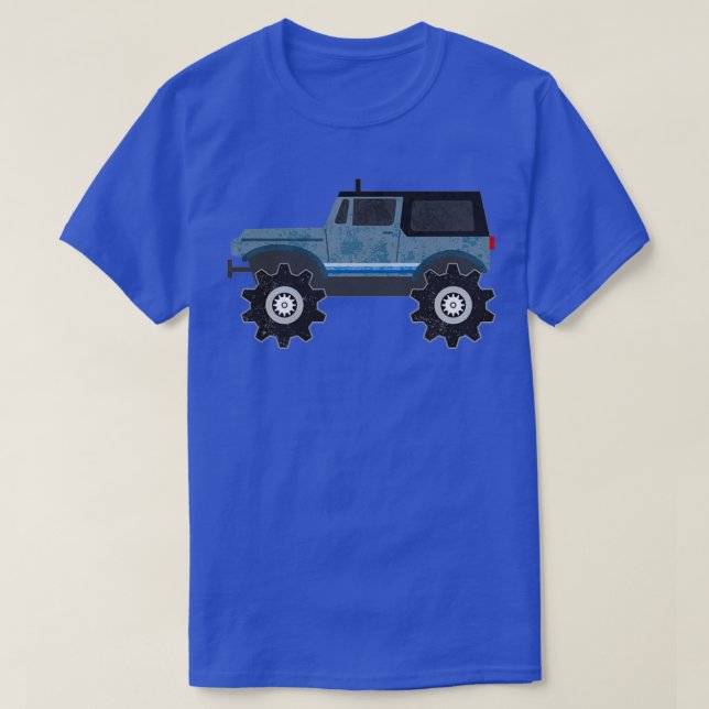 STOMPER 4x4 Vintage Gray  T-Shirt (Design Front)