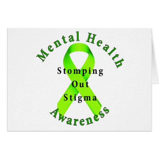 Stomping Out Stigma Cards (Front Horizontal)