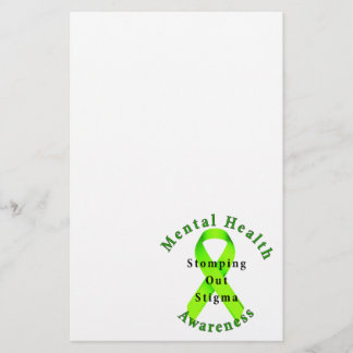Stomping Out Stigma Stationery