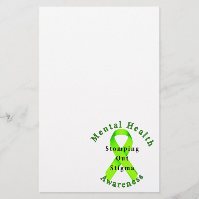 Stomping Out Stigma Stationery (Front)