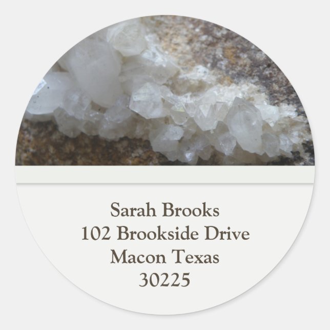 Stone Address Stickers (Front)