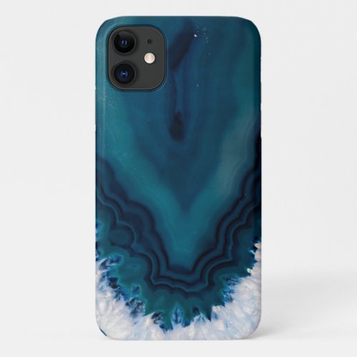 Stone Agate Blue Pattern iPhone  Case stone counte