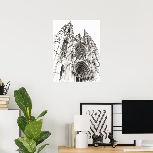 Stone and Shadow Poster (Home Office)