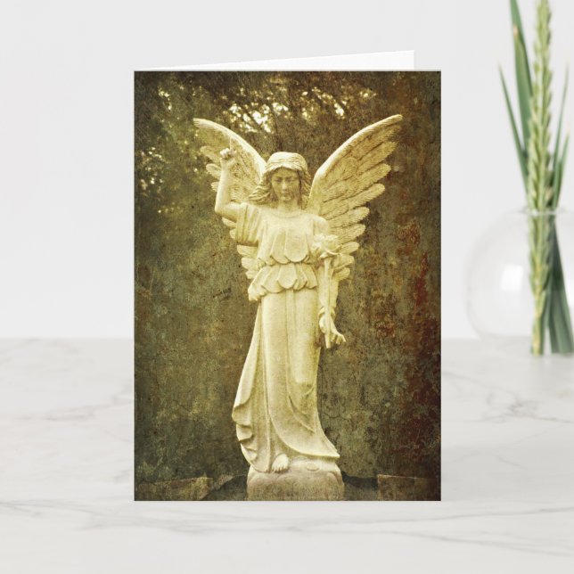 Stone Angel Card (Front)