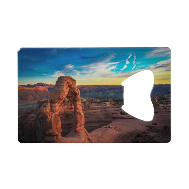 Stone arch credit card bottle opener (Back Horizontal)
