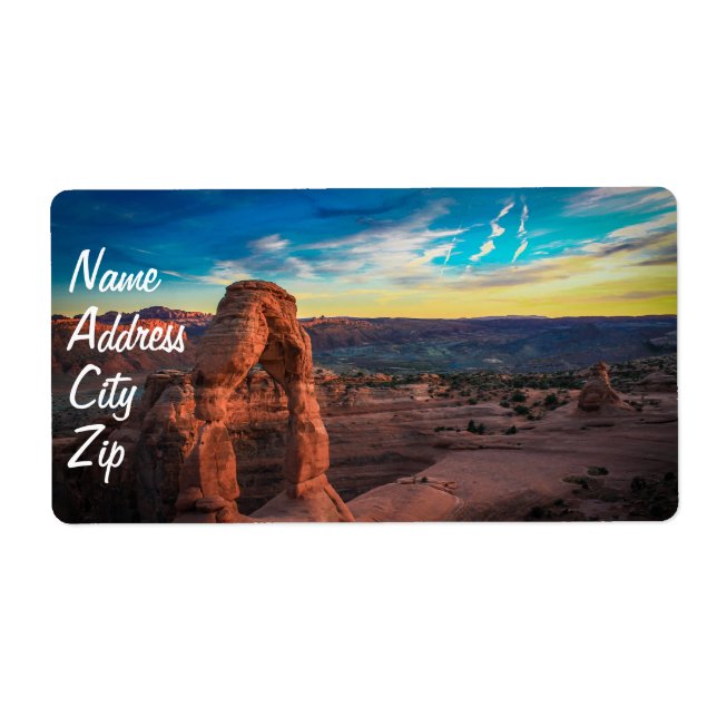 Stone arch label (Front)