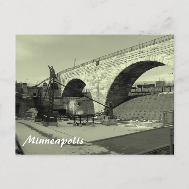 Stone Arche Bridge Postcard (Front)