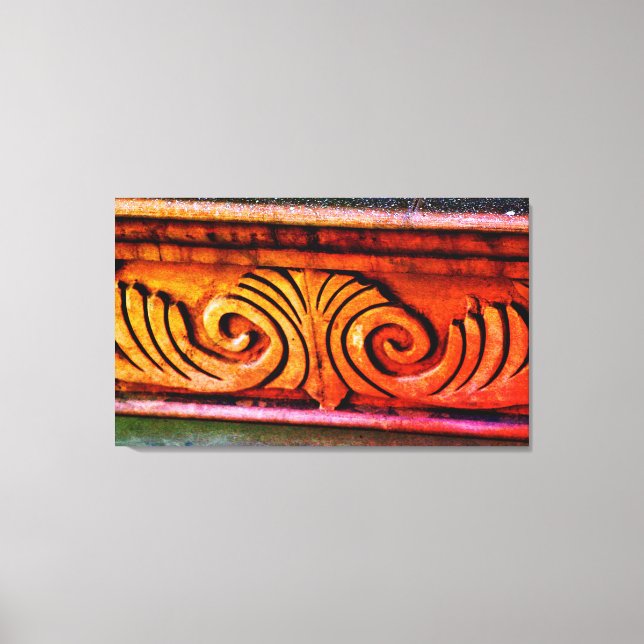 Stone Art Canvas Print (Front)