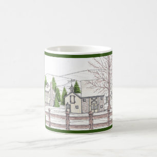 Stone Barn Dark Green 11oz Mug