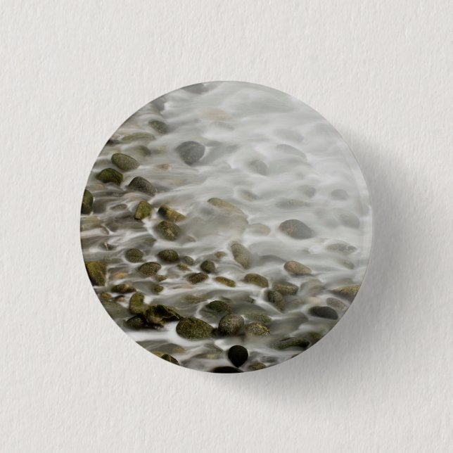 Stone Beach | Point Lobos State Reserve, CA Pinback Button (Front)