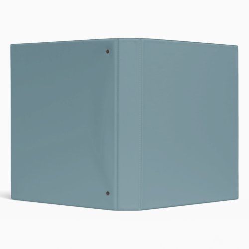 Stone Blue Solid Color 3 Ring Binder