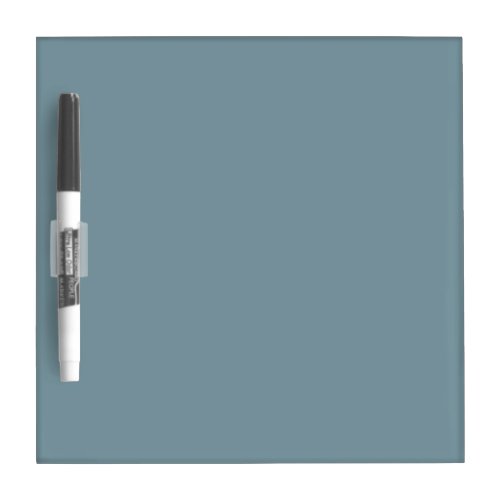 Stone Blue Solid Color Dry Erase Board