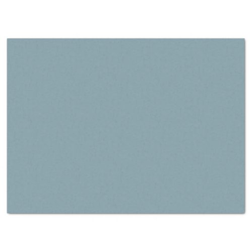 Stone Blue Solid Color Tissue Paper