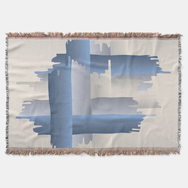 stone brick city throw blanket (Front)