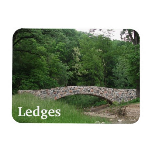 Stone Bridge Ledges State Park Iowa Magnet