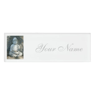 stone buddha name tag