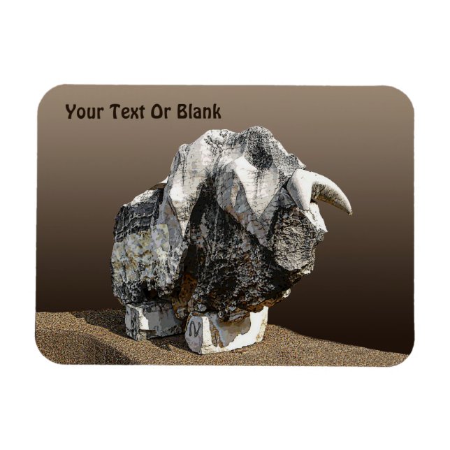 Stone Bull - Ma'alot Magnet (Horizontal)