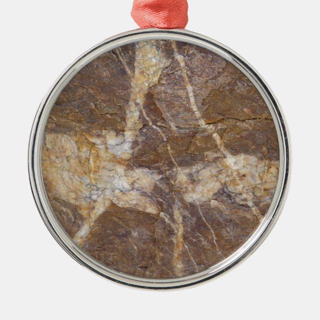 stone calligraphy metal ornament (Front)