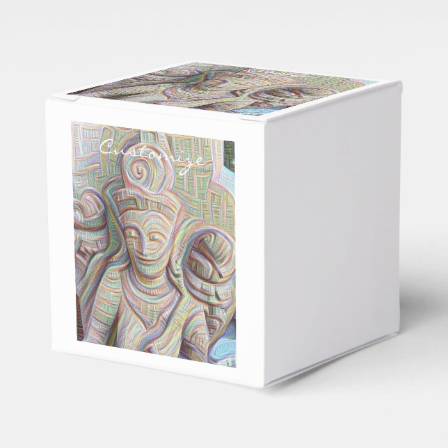 stone carved dakinis Thunder_Cove Favor Boxes (Front Side)