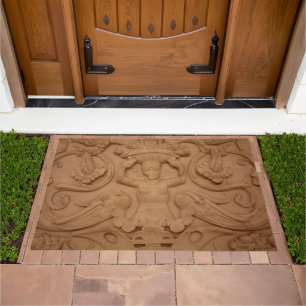 Stone Carving Beige Spanish Doormat