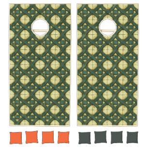 Stone Celtic Weave Cornhole Set