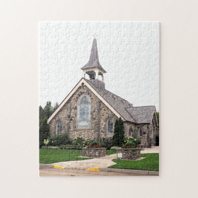 Stone Church Jigsaw Puzzle (Vertical)