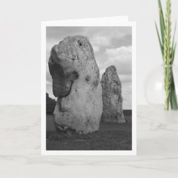 Stone Circle Card by OurJewishCommunity at Zazzle