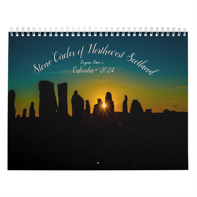 Stone Circles of Northwest Scotland Calendar (Cover)
