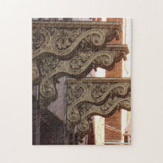 Stone Citizens doorway detail Jigsaw Puzzle