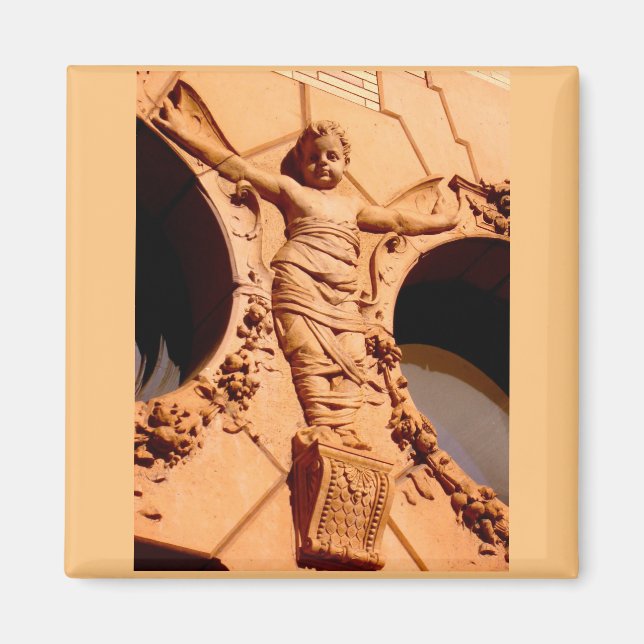 Stone Citizens - granite baby in swaddling clothes Magnet (Front)