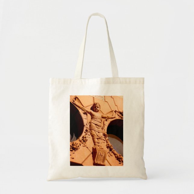 Stone Citizens - granite baby in swaddling clothes Tote Bag (Front)