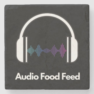Stone Coaster - Audio Food Feed 