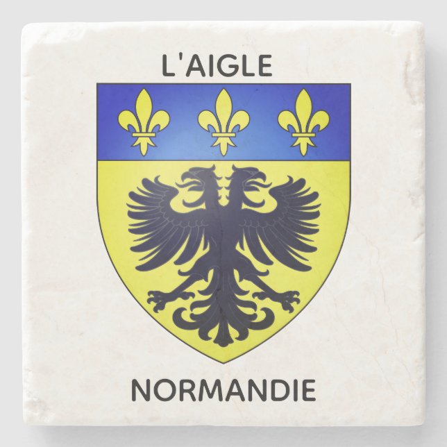 Stone coaster - Coat of Arms of The Eagle (Front)