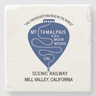 Stone Coaster Crookedest Railroad Mt Tamalpais