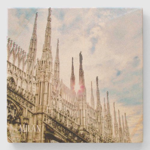 Stone Coaster Duomo in Milan Italy