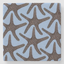 Stone Coaster - Sea Star Serenity
