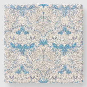STONE COASTER: WILLIAM MORRIS : HONEYSUCKLE STONE COASTER