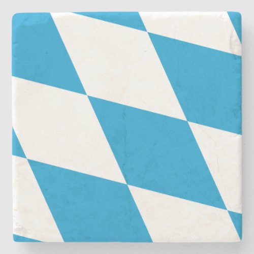 Stone coaster with Flag of Bavaria