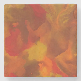 Stone Coaster with Johnson Abstract Artwork