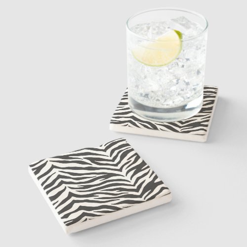 Stone Coaster_Zebra Print Stone Coaster