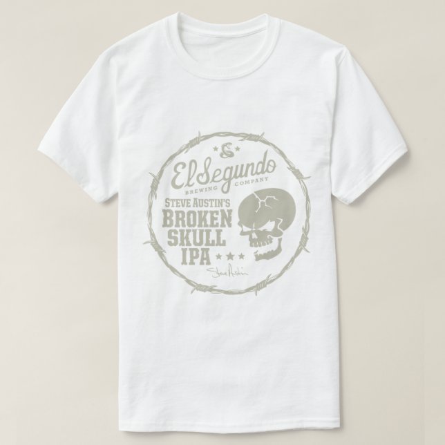 Stone Cold Steve Austin Merch Broken Skull Ipa    T-Shirt (Design Front)