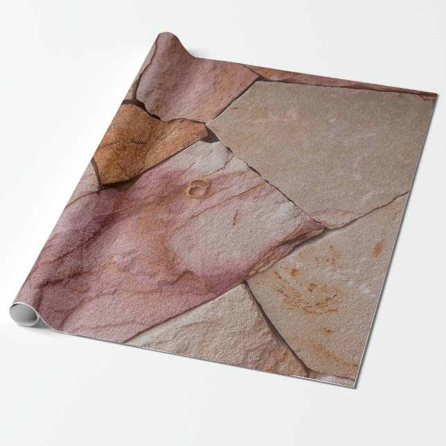 Stone Design Wrapping Paper (Unrolled)